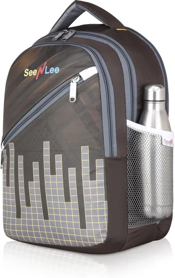 Brown_Premium_Polyester_Backpack_For_Men_&_Women