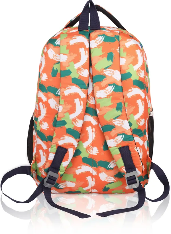 Orange_Premium_Polyester_,_Nylon_&_Pu_Backpack_For_Men_&_Women