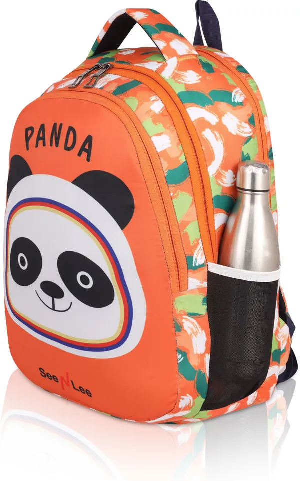 Orange_Premium_Polyester_,_Nylon_&_Pu_Backpack_For_Men_&_Women
