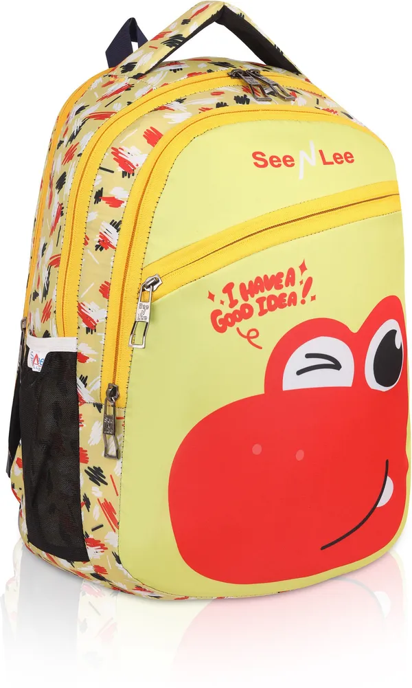 Yellow_Premium_Polyester_,_Nylon_&_Pu_Backpack_For_Men_&_Women