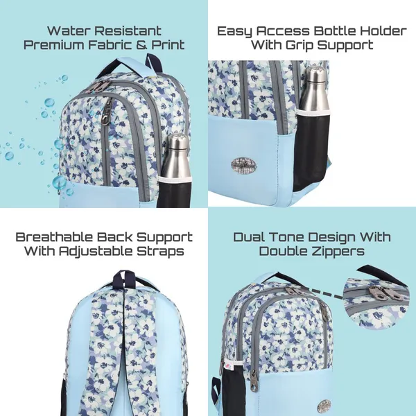 White_Premium_Polyester_,_Nylon_&_Pu_Backpack_For_Men_&_Women