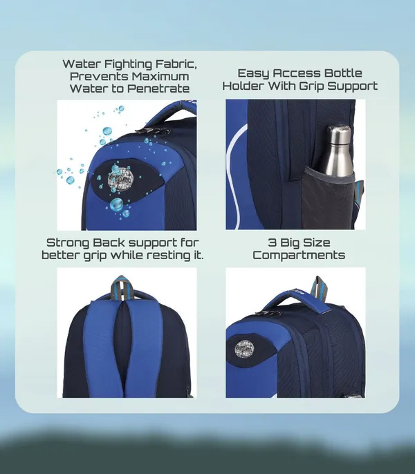 Blue_Premium_Polyester_&_Pu_Backpack_For_Men_&_Women