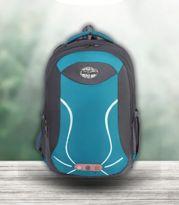 Blue_Premium_Polyester_&_Pu_Backpack_For_Men_&_Women