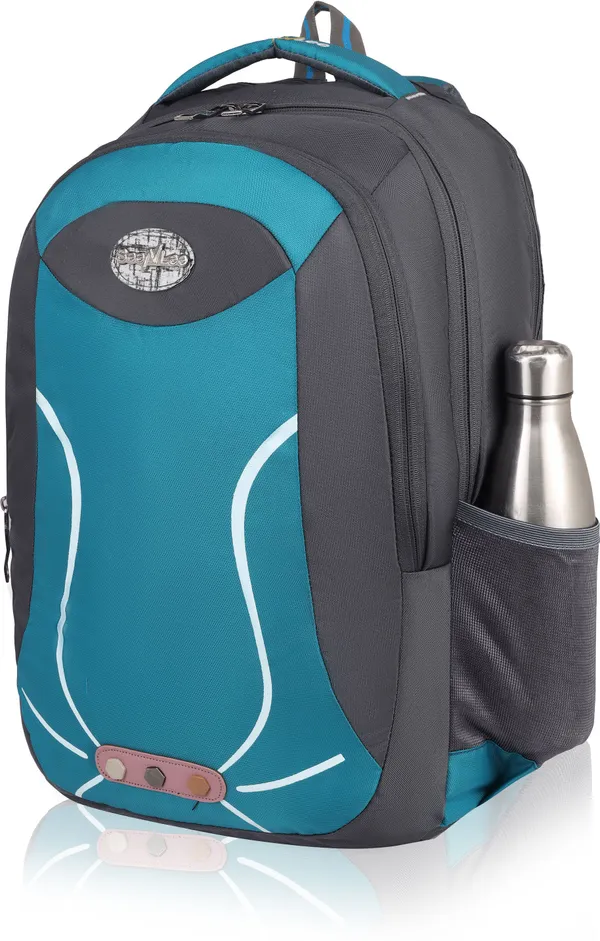 Blue_Premium_Polyester_&_Pu_Backpack_For_Men_&_Women