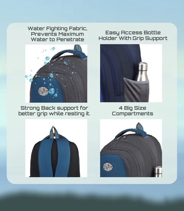 Black_Premium_Polyester_&_Pu_Backpack_For_Men_&_Women