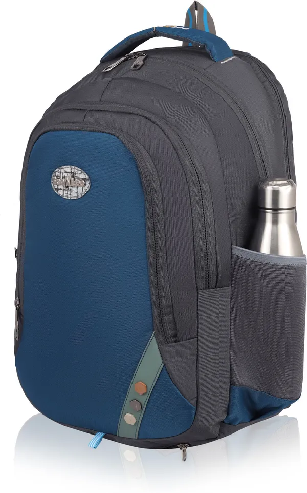 Black_Premium_Polyester_&_Pu_Backpack_For_Men_&_Women