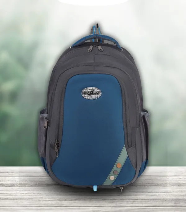 Black_Premium_Polyester_&_Pu_Backpack_For_Men_&_Women