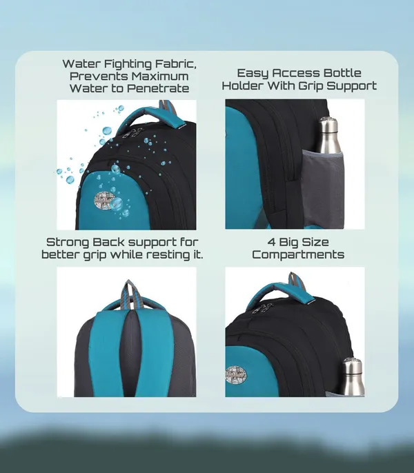 Blue__Premium_Polyester_&_Pu_Backpack_For_Men_&_Women