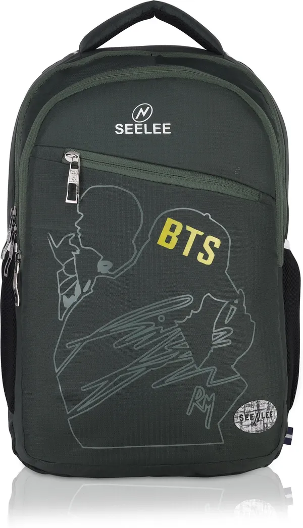 Green_Premium_Polyester_,_Nylon_&_Pu_Backpack_For_Boys_&_Girls