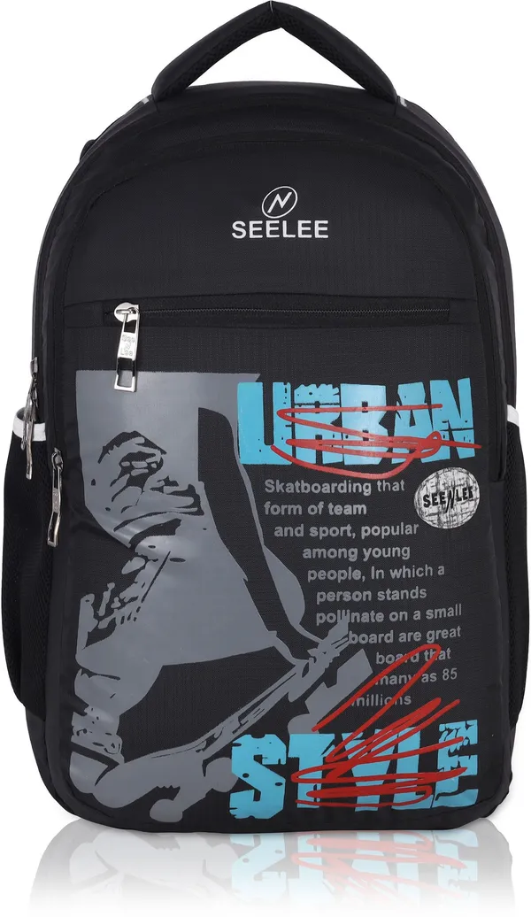 Black_Premium_Polyester_,_Nylon_&_Pu_Backpack_For_Boys_&_Girls