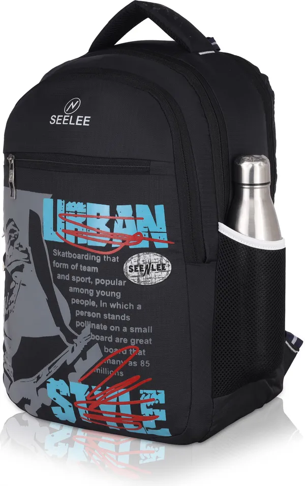 Black_Premium_Polyester_,_Nylon_&_Pu_Backpack_For_Boys_&_Girls