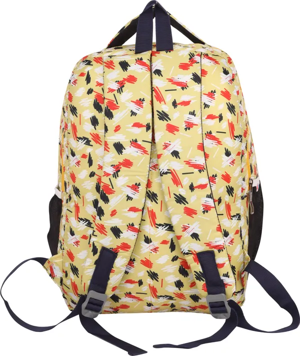 Yellow__Premium_Polyester_,_Nylon_&_Pu_Backpack_For_Boys_&_Girls