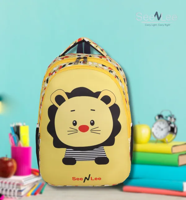 Yellow_Premium_Polyester_,_Nylon_&_Pu_Backpack_For_Boys_&_Girls