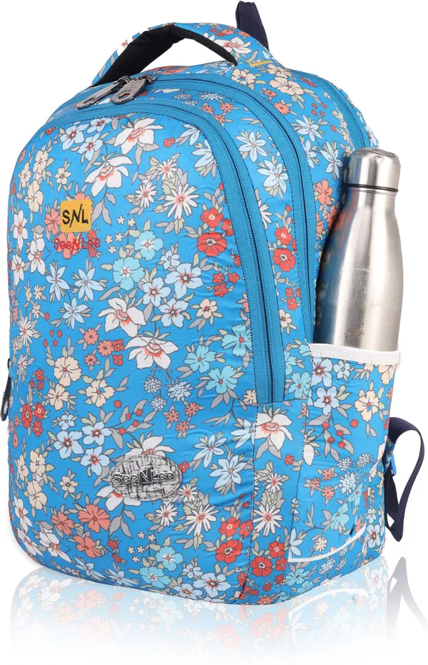 Blue_Premium_Polyester_,_Nylon_&_Pu_Backpack_For_Girls