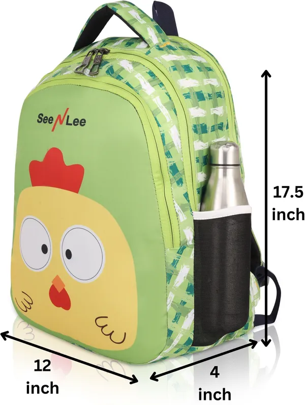 Green_Premium_Polyester_,_Nylon_&_Pu_Backpack_For_Boys_&_Girls