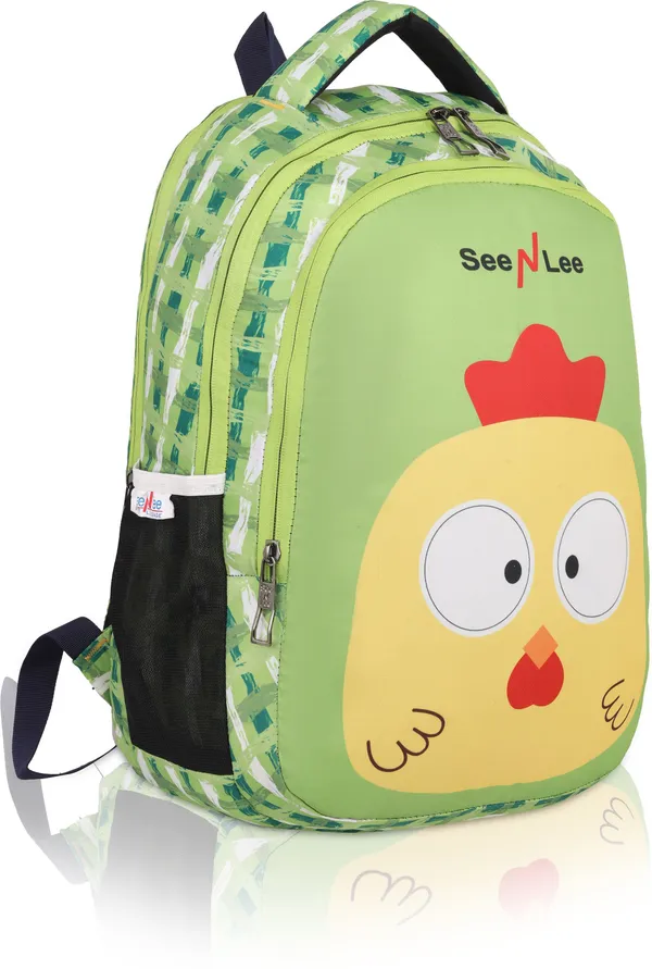 Green_Premium_Polyester_,_Nylon_&_Pu_Backpack_For_Boys_&_Girls