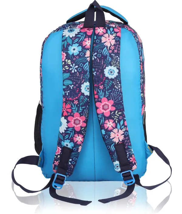 Blue_Premium_Fabric_,_Pu_&_Polyester_Backpack_For_Girls