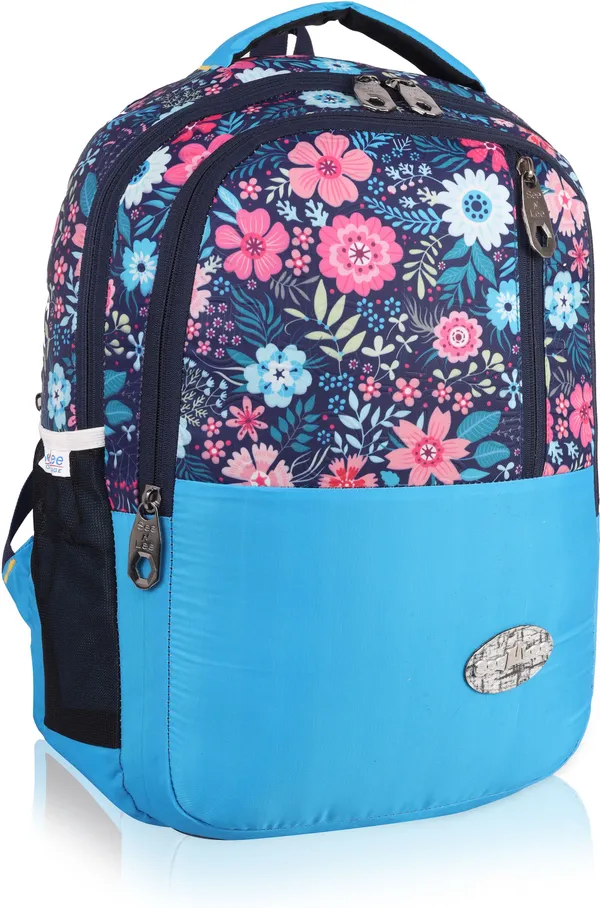 Blue_Premium_Fabric_,_Pu_&_Polyester_Backpack_For_Girls