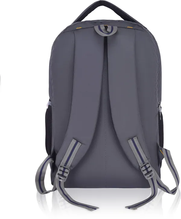 Grey_Premium_Polyester_,_Nylon_&_Pu_Backpack_For_Men