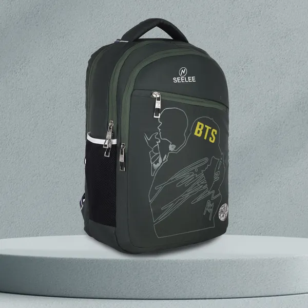 Green_Premium_Polyester_,_Nylon_&_Pu_Backpack_For_Boys_&_Girls