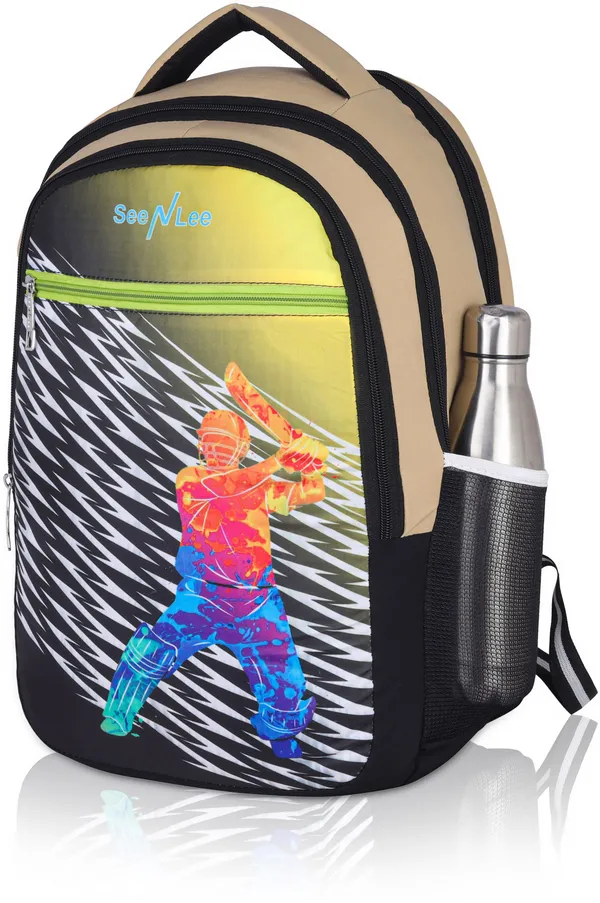 Brown_Premium_Polyester_Backpack_For_Men_&_Women