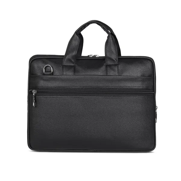 SeeNlee_Premium_Black_Laptop_Bag_for_Office_&_Travel_–_Business_Laptop_Briefcase_with_Strong_Metal_Zippers,_Dual_Handles_&_Extra_Storage_–_Fits_14–15.6_inch_Laptops