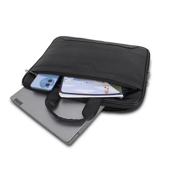 SeeNlee_Premium_Black_Laptop_Bag_for_Office_&_Travel_–_Business_Laptop_Briefcase_with_Strong_Metal_Zippers,_Dual_Handles_&_Extra_Storage_–_Fits_14–15.6_inch_Laptops