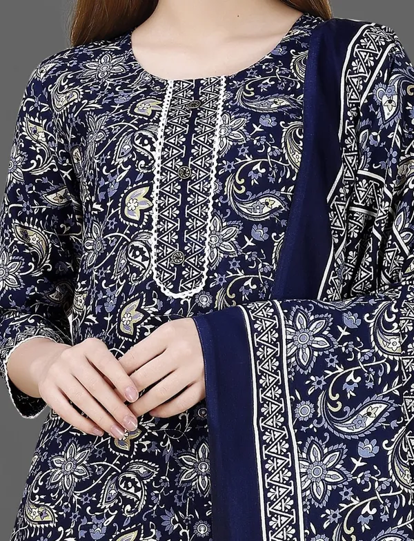 Navy_Blue_Cotton_Blend_Suit_Set_with_Dupatta