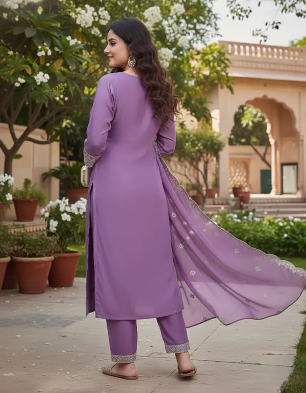 Trendy_Viscose_Suit_Lavender_Kurta_with_Shibori_Pattern