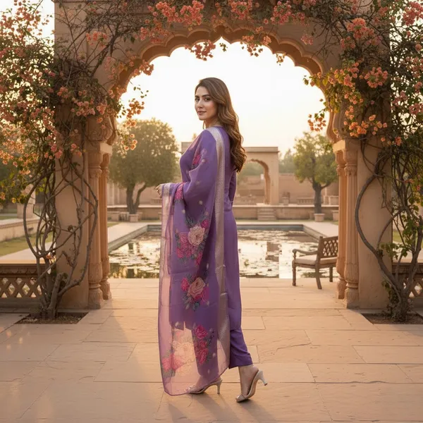 Regal_Purple_Silk_Suit_Set_with_Floral_Dupatta_-_Jewel_Tone_Purple_Look_with_Handpainted_Florals