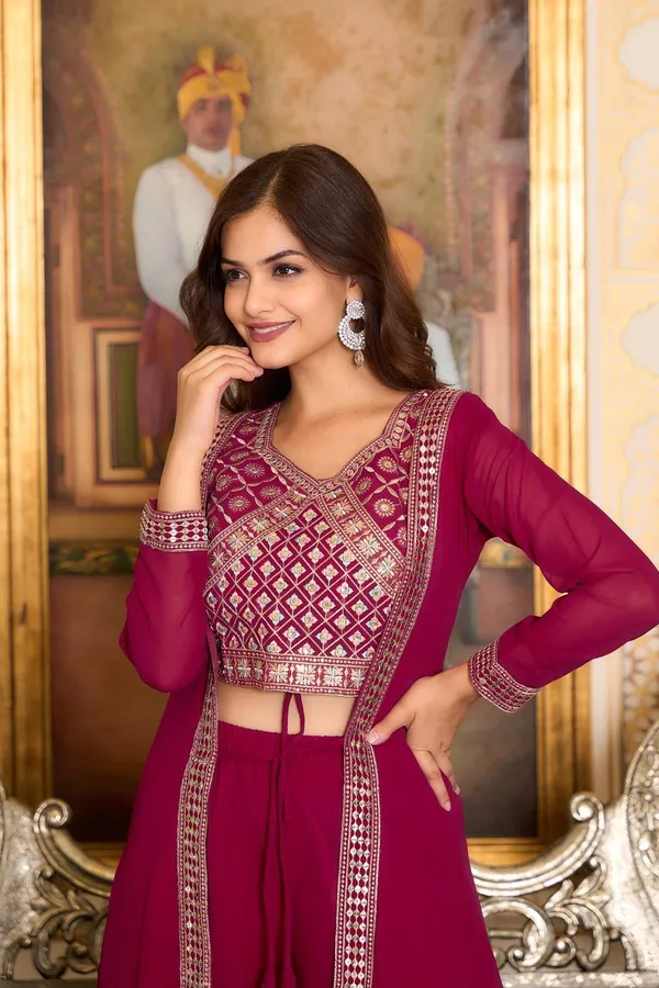Berry_Bliss_Embroidered_Co-ord_Set_with_Longline_Shrug