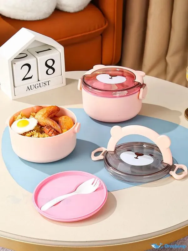Pack_Of_2_-_Multicolor_Virgin_Pp_Material__Teddy_Lunch_Box