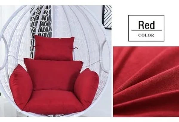 Red_Microfibre_Cushion_For_Hanging_Basket_|_Outdoor_Egg_Chair_Polyester_Designer_Cushion