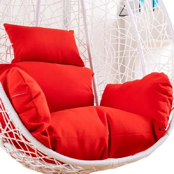Red_Microfibre_Cushion_For_Hanging_Basket_|_Outdoor_Egg_Chair_Polyester_Designer_Cushion