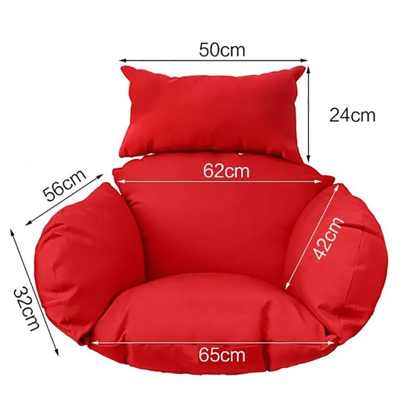 Red_Microfibre_Cushion_For_Hanging_Basket_|_Outdoor_Egg_Chair_Polyester_Designer_Cushion