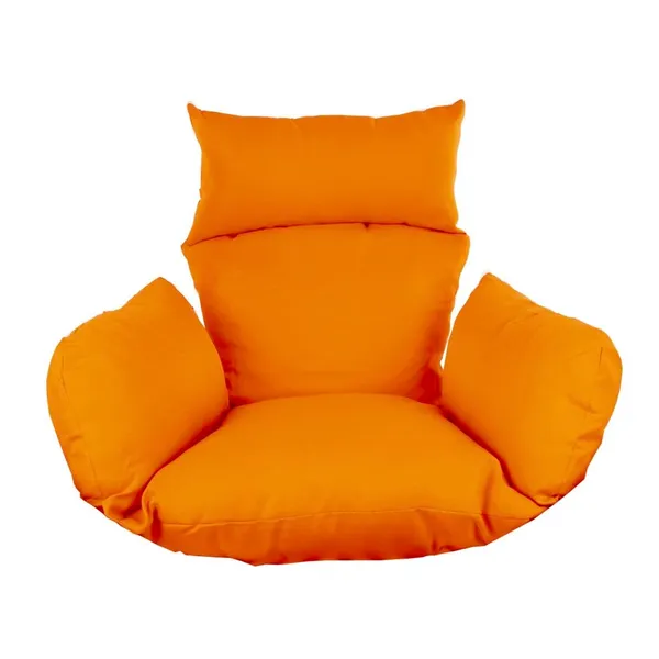 Orange_Microfibre_Cushion_For_Hanging_Basket_Swing_Chair_For_Outdoor_Egg_Swing_Chair/Garden_Swing,_Seat_Padded_Pillow_Polyester_Designer_Cushion