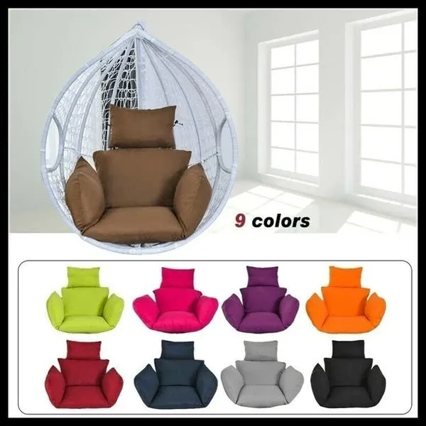 Brown_Microfibre_Cushion_For_Hanging_Basket_|_Outdoor_Egg_Swing_Chair_Polyester_Designer_Cushion