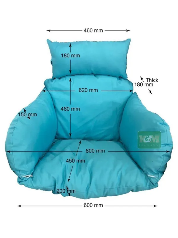 Skyblue_Microfibre_Cushion_For_Hanging_Basket_Swing_Chair_For_Outdoor_Egg_Swing_Chair/Garden_Swing,_Seat_Padded_Pillow_Polyester_Designer_Cushion