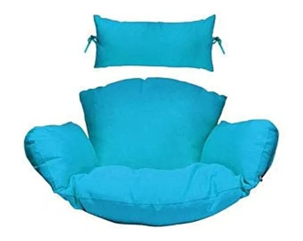 Skyblue_Microfibre_Cushion_For_Hanging_Basket_Swing_Chair_For_Outdoor_Egg_Swing_Chair/Garden_Swing,_Seat_Padded_Pillow_Polyester_Designer_Cushion