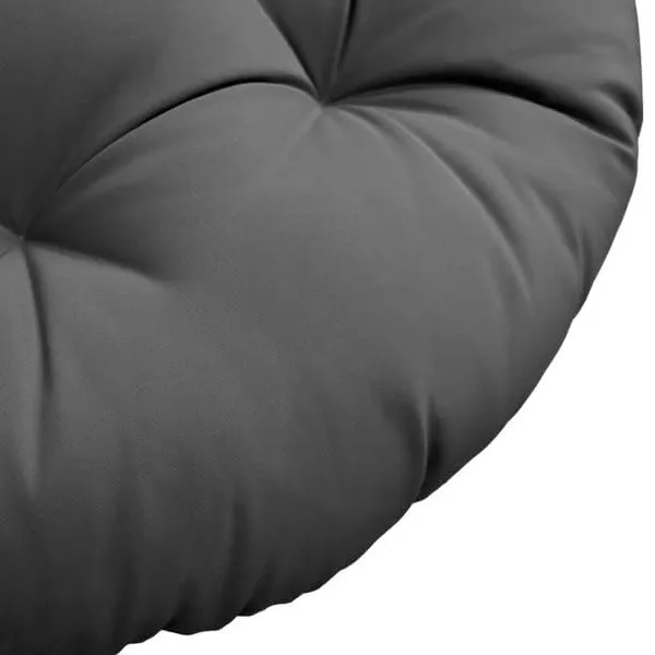 Grey_Microfibre_Round_Cushion_For_Hanging_Basket_Round_Shape_Swing_Chair_Cushions_For_Outdoor_Egg_Swing_Chair_Garden_Swing,_Seat_Padded_Pillow_Cushion