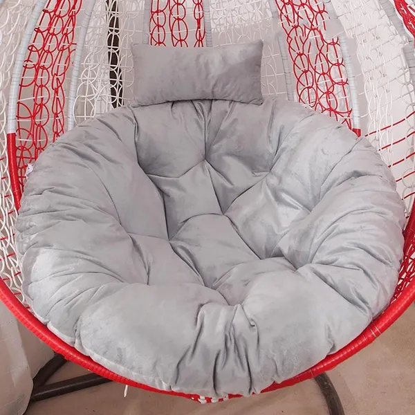 Grey_Microfibre_Round_Cushion_For_Hanging_Basket_Round_Shape_Swing_Chair_Cushions_For_Outdoor_Egg_Swing_Chair_Garden_Swing,_Seat_Padded_Pillow_Cushion
