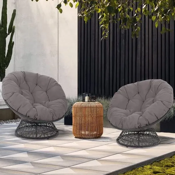 Grey_Microfibre_Round_Cushion_For_Hanging_Basket_Round_Shape_Swing_Chair_Cushions_For_Outdoor_Egg_Swing_Chair_Garden_Swing,_Seat_Padded_Pillow_Cushion