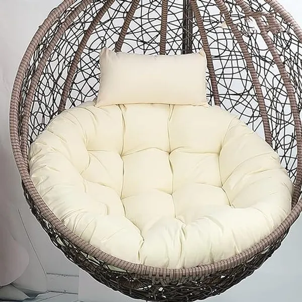 Off_White_Microfibre_Cushion_For_Hanging_Basket_Round_Shape_Swing_Chair_Cushions_For_Outdoor_Egg_Swing_Chair_Garden_Swing,_Seat_Padded_Pillow_Cushion