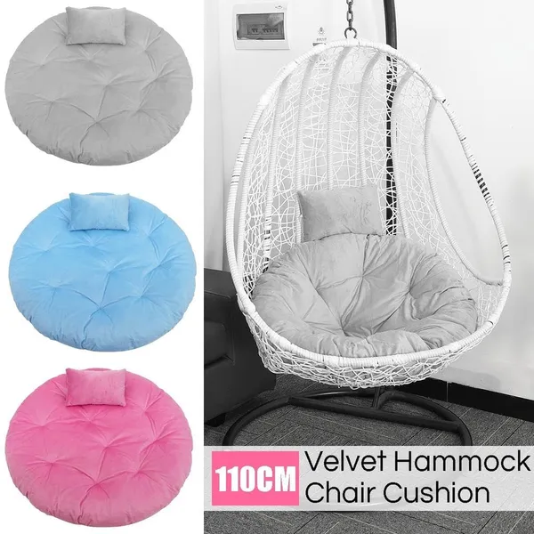 Pink_Microfibre_Cushion_For_Hanging_Basket_Round_Shape_Swing_Chair_Cushions_For_Outdoor_Egg_Swing_Chair_Garden_Swing,_Seat_Padded_Pillow_Cushion