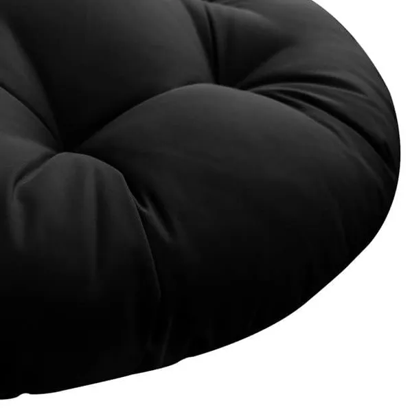 Black_Microfibre_Round_Cushion_For_Hanging_Basket_|_Outdoor_Egg_Swing_Chair_Padded_Pillow_Cushion