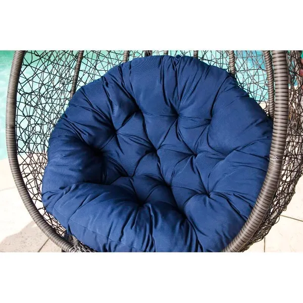 Blue_Microfibre_Cushion_For_Hanging_Basket_Round_Shape_Swing_Chair_Cushions_For_Outdoor_Egg_Swing_Chair_Garden_Swing,_Seat_Padded_Pillow_Cushion