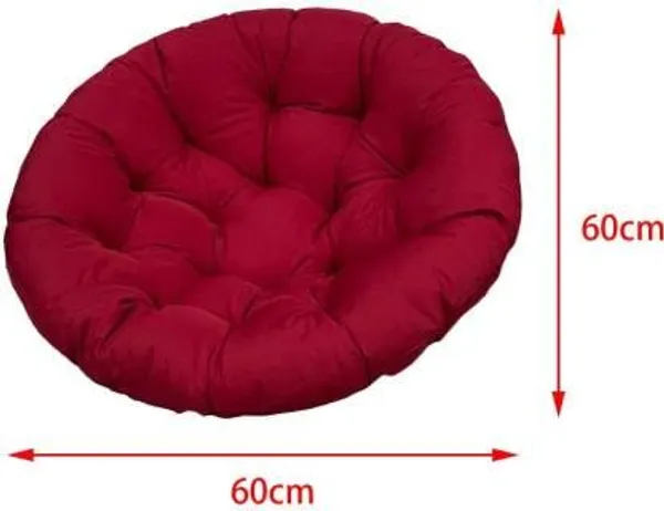 Maroon_Round_Cushion_For_Hanging_Basket_Polyester_Round_Shape_Swing_Chair_Cushions_For_Outdoor_Egg_Swing_Chair_Garden_Swing,_Seat_Padded_Pillow_Cushion
