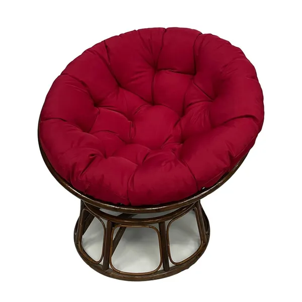 Maroon_Round_Cushion_For_Hanging_Basket_Polyester_Round_Shape_Swing_Chair_Cushions_For_Outdoor_Egg_Swing_Chair_Garden_Swing,_Seat_Padded_Pillow_Cushion