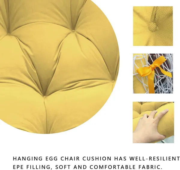 Yellow_Microfibre_Cushion_For_Hanging_Basket_|_Outdoor_Egg_Swing_Chair_Seat_Padded_Pillow_Cushion