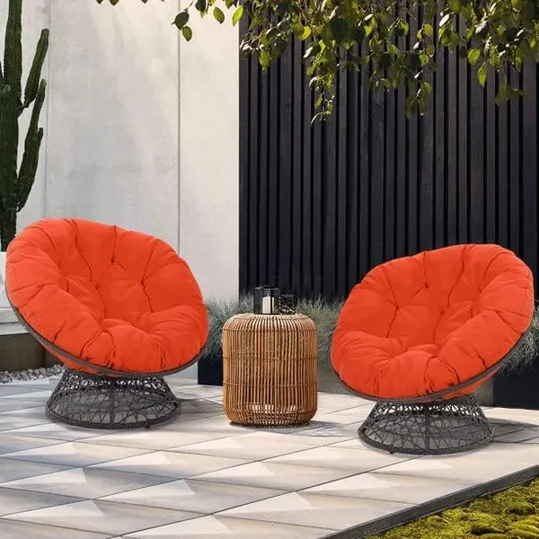 Orange_Microfibre_Cushion_For_Hanging_Basket_Round_Shape_Swing_Chair_Cushions_For_Outdoor_Egg_Swing_Chair_Garden_Swing,_Seat_Padded_Pillow_Cushion
